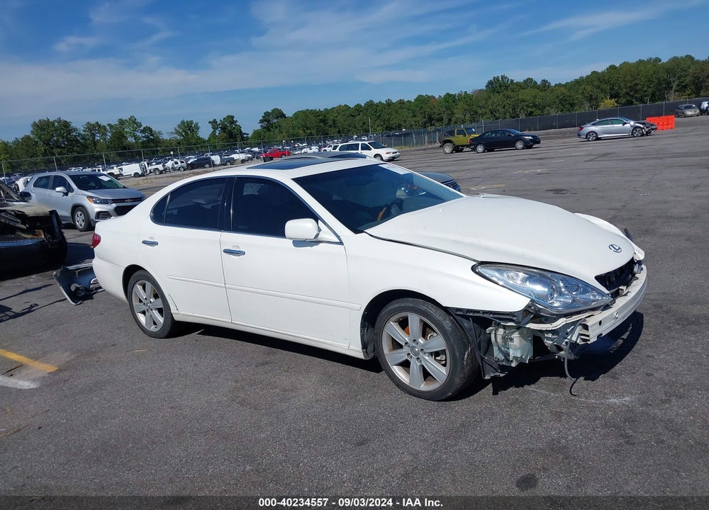 2005 LEXUS ES 330 VIN: JTHBA30G255107614