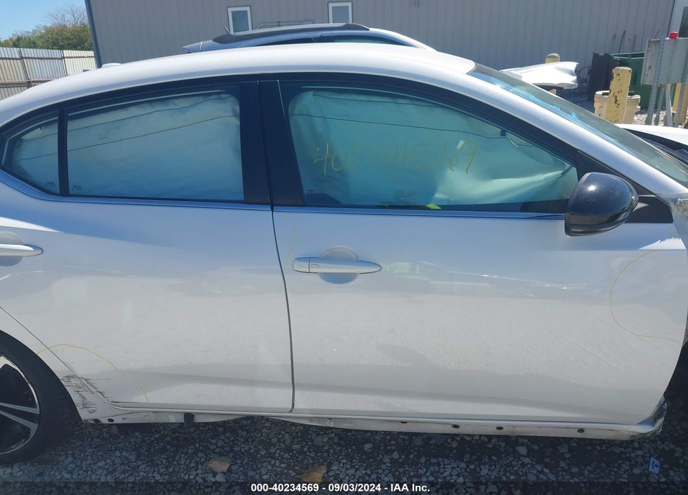 2021 NISSAN SENTRA SR XTRONIC CVT VIN: 3N1AB8DV4MY250195
