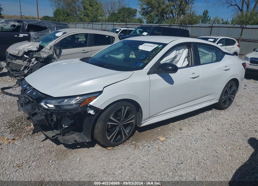 2021 NISSAN SENTRA SR XTRONIC CVT VIN: 3N1AB8DV4MY250195