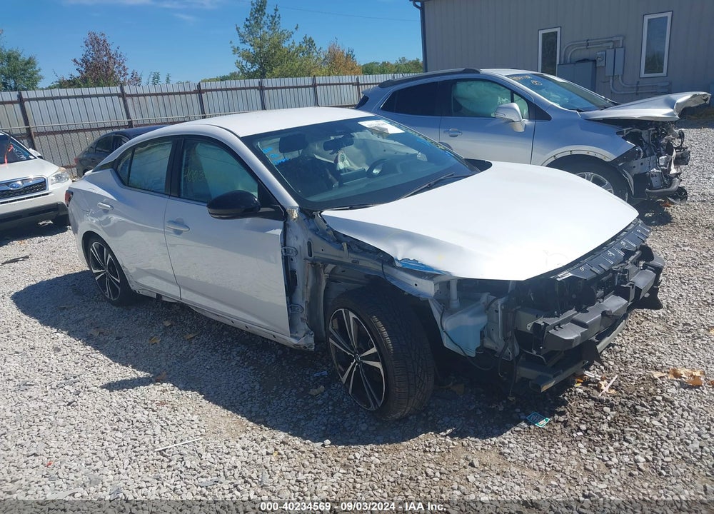 2021 NISSAN SENTRA SR XTRONIC CVT VIN: 3N1AB8DV4MY250195