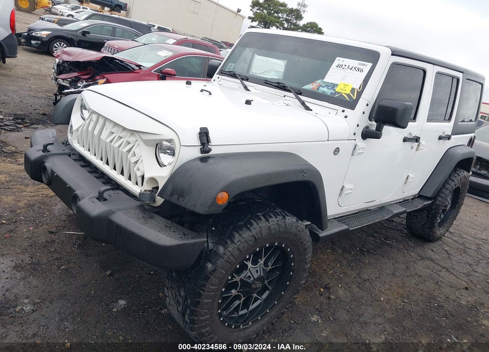 2016 JEEP WRANGLER UNLIMITED SPORT VIN: 1C4BJWDG8GL170132