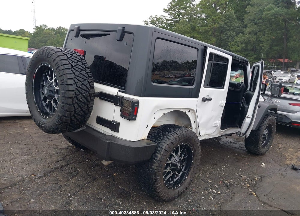2016 JEEP WRANGLER UNLIMITED SPORT VIN: 1C4BJWDG8GL170132
