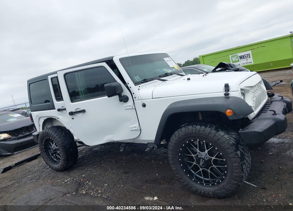 2016 JEEP WRANGLER UNLIMITED SPORT VIN: 1C4BJWDG8GL170132