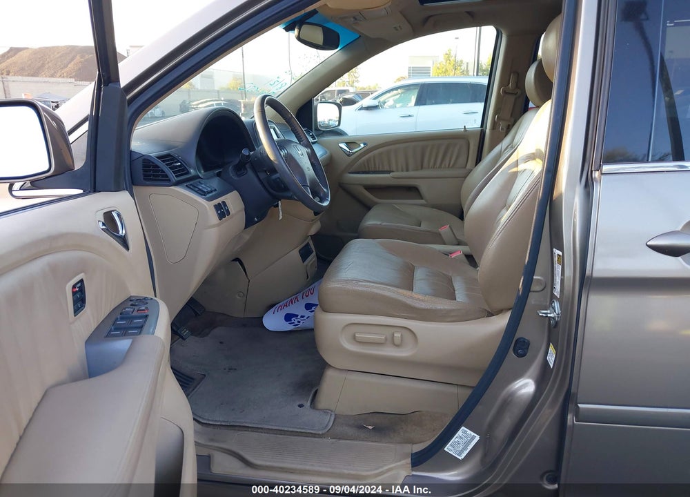 2009 HONDA ODYSSEY TOURING VIN: 5FNRL38899B022796