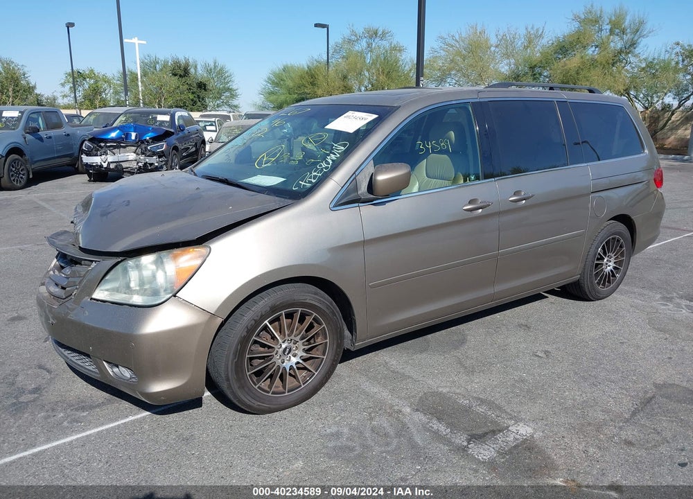2009 HONDA ODYSSEY TOURING VIN: 5FNRL38899B022796