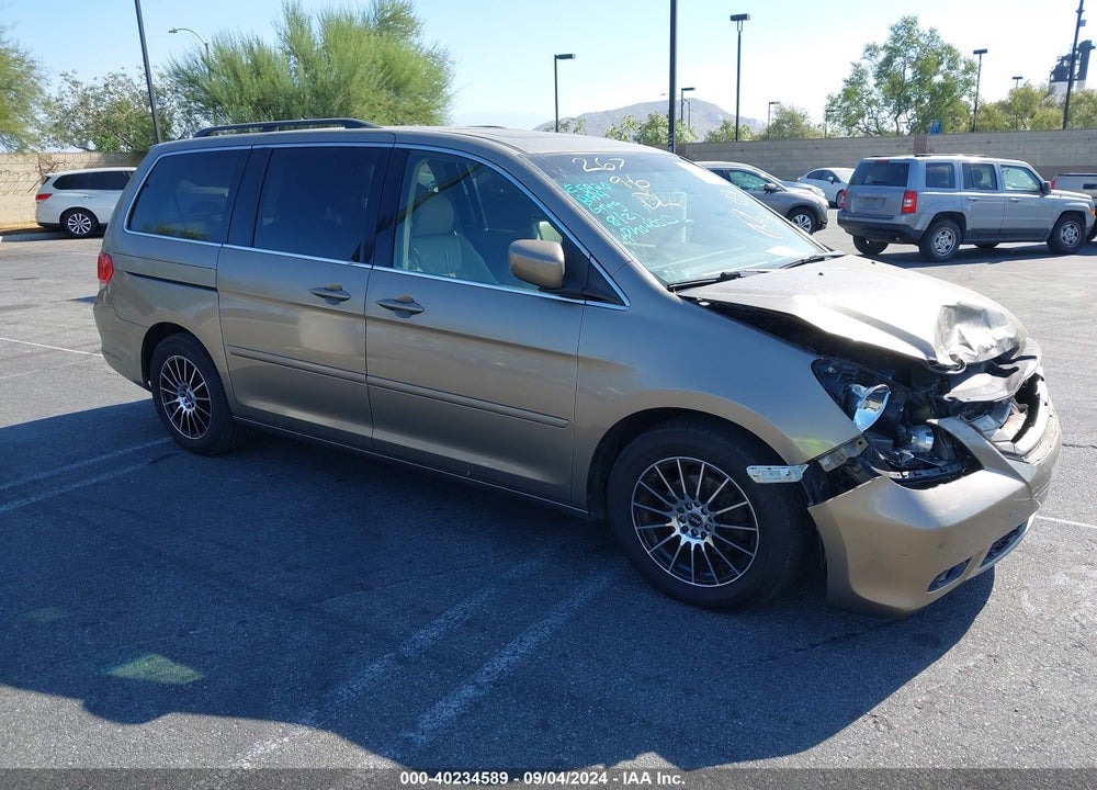 2009 HONDA ODYSSEY TOURING VIN: 5FNRL38899B022796