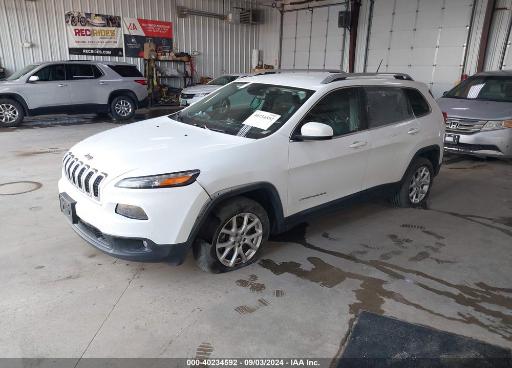 2015 CHEROKEE JEEP  LATITUDE VIN: 1C4PJLCSXFW507293