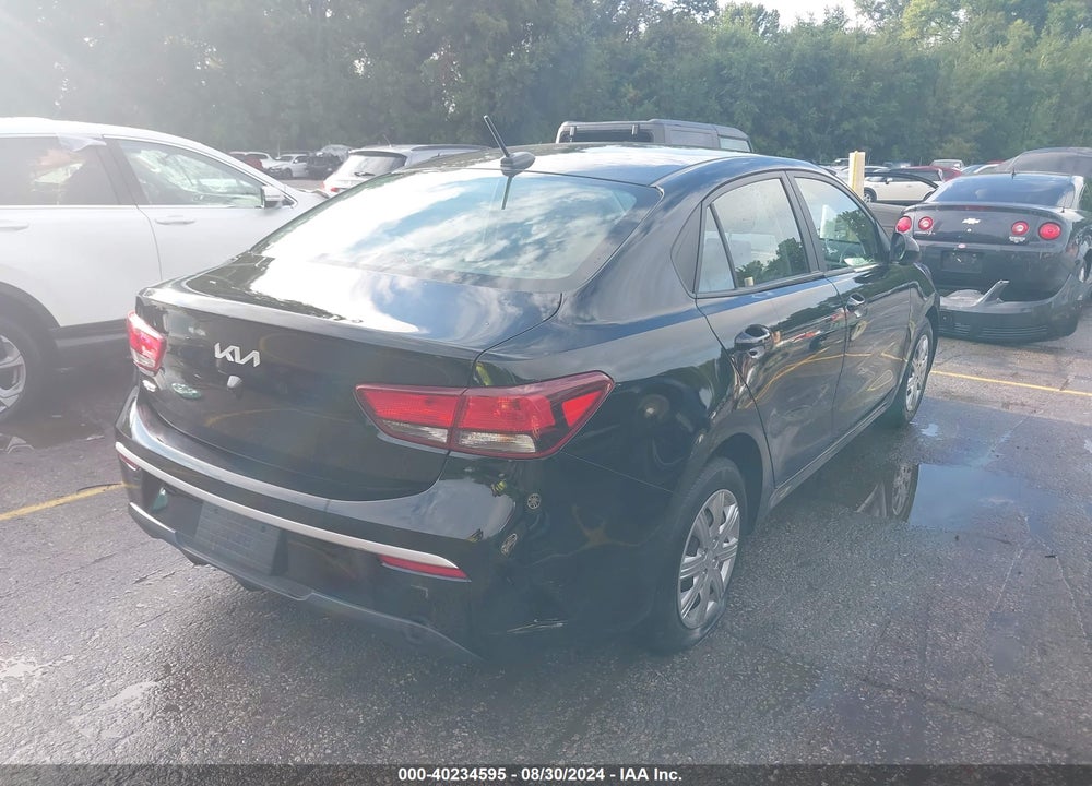 2022 KIA RIO VIN: 3KPA24AD4NE437604