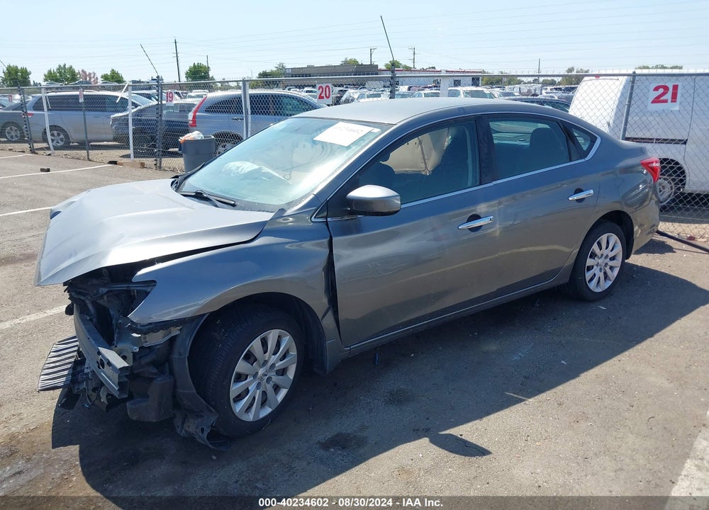 2019 NISSAN SENTRA S VIN: 3N1AB7AP1KY295365
