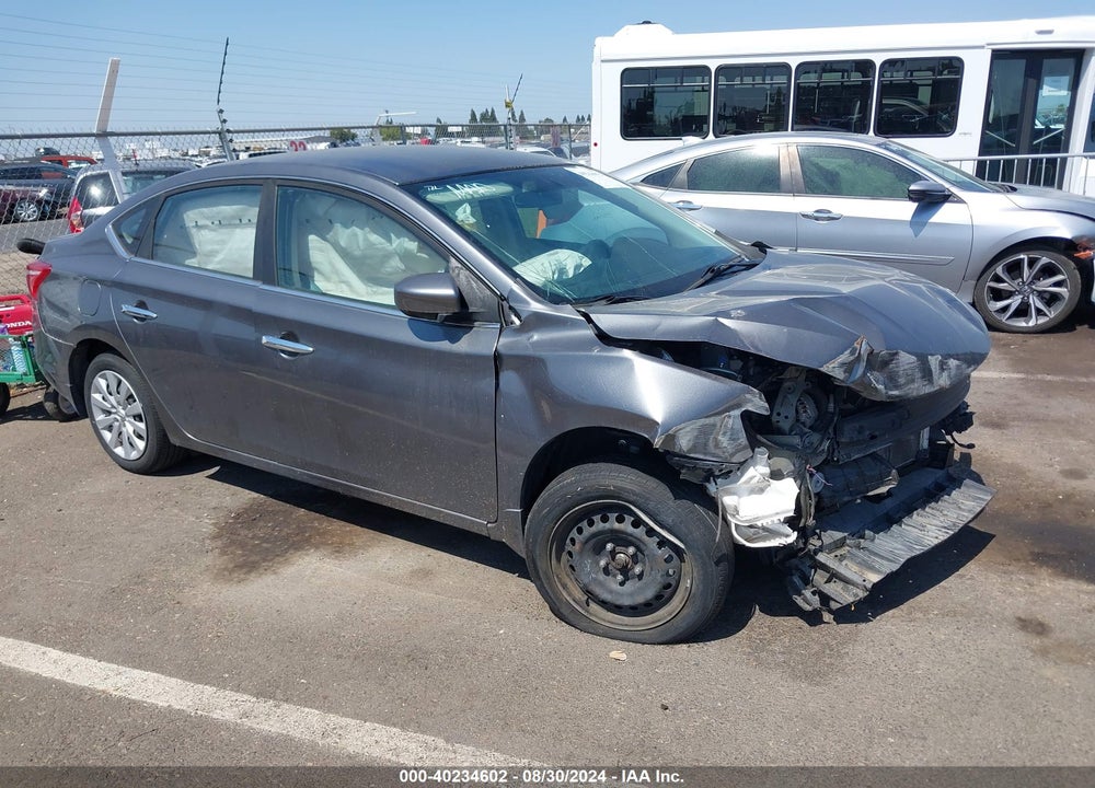 2019 NISSAN SENTRA S VIN: 3N1AB7AP1KY295365