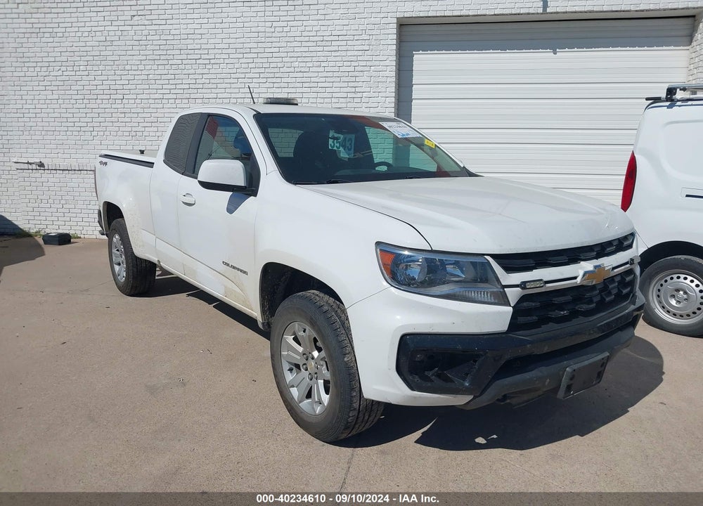 2021 CHEVROLET COLORADO 4WD LONG BOX LT VIN: 1GCHTCEA2M1227218