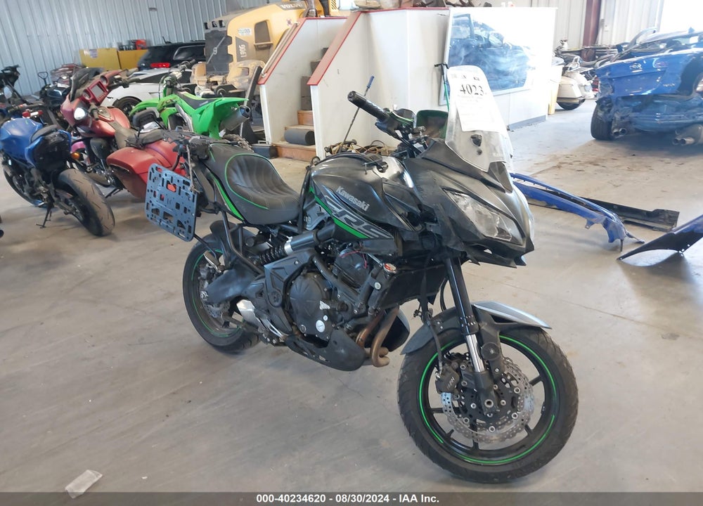 2019 KAWASAKI KLE650 F VIN: JKALEEF11KDA30130