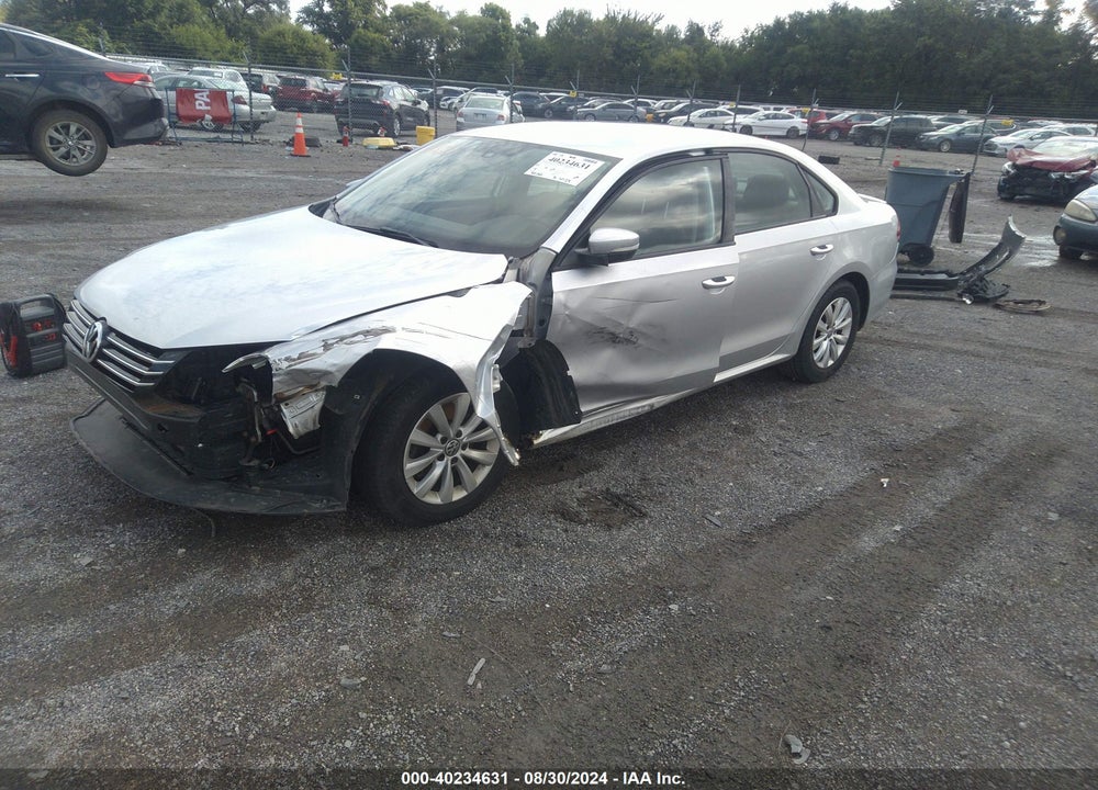 2014 VOLKSWAGEN PASSAT 2.5L WOLFSBURG EDITION VIN: 1VWAH7A37EC002121