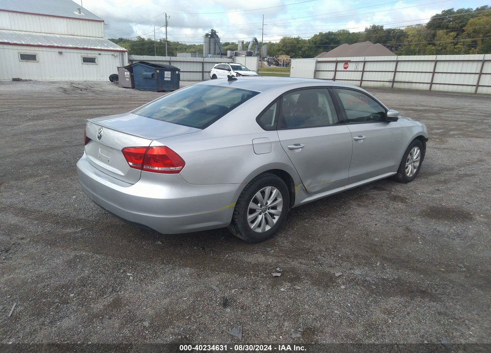 2014 VOLKSWAGEN PASSAT 2.5L WOLFSBURG EDITION VIN: 1VWAH7A37EC002121