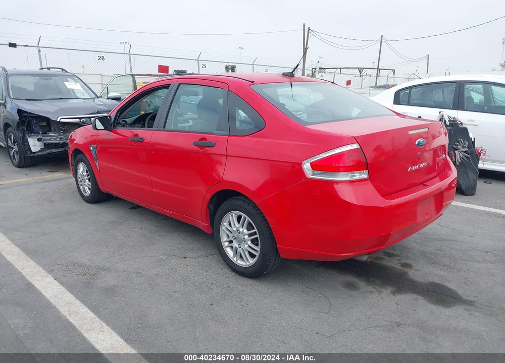 2008 FORD FOCUS SE/SES VIN: 1FAHP35N18W127262
