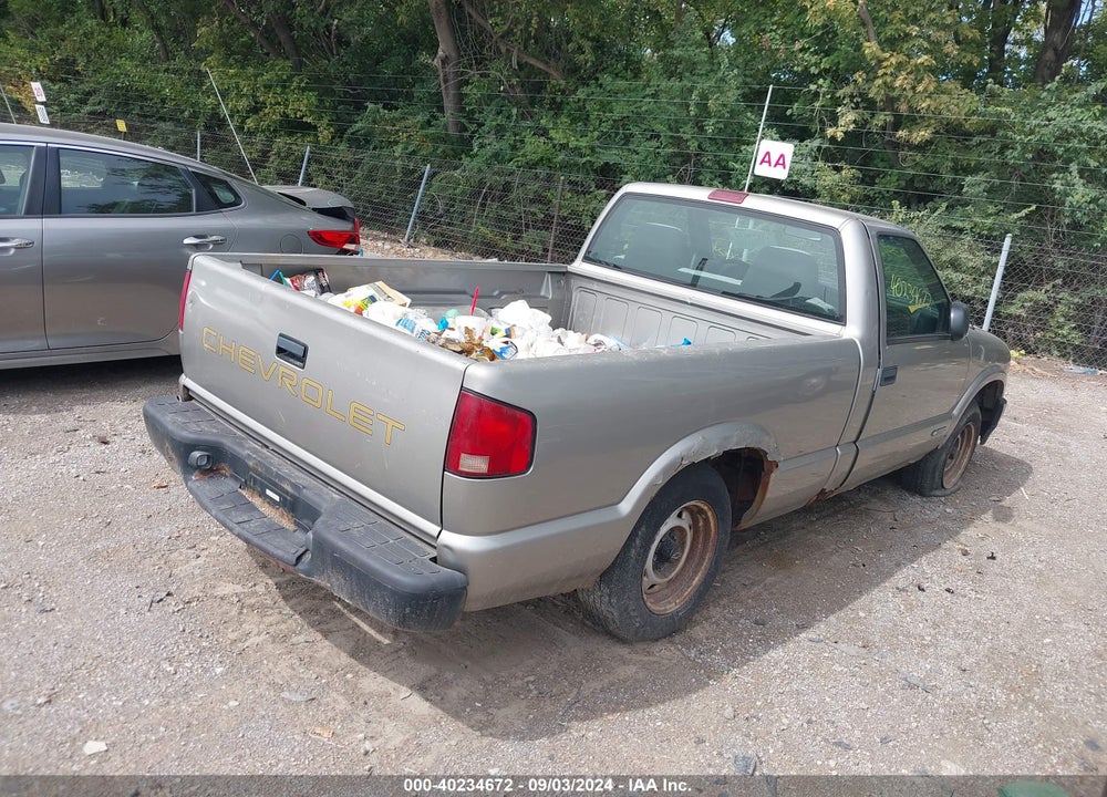 2002 CHEVROLET S-10 VIN: 1GCCS145428136512