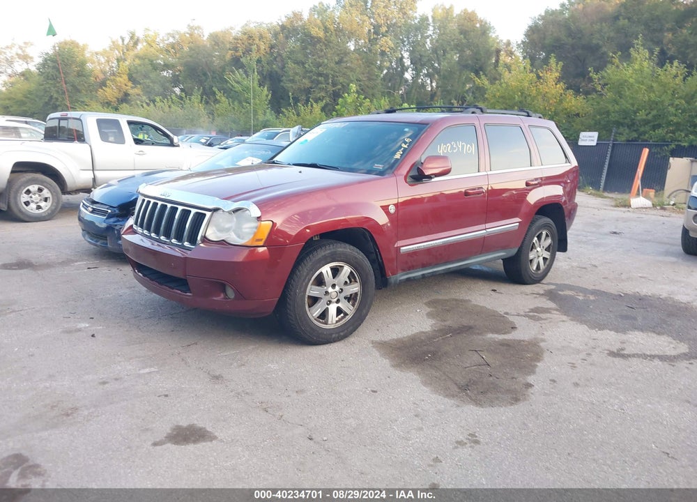 2008 JEEP GRAND CHEROKEE LIMITED VIN: 1J8HR58288C247426