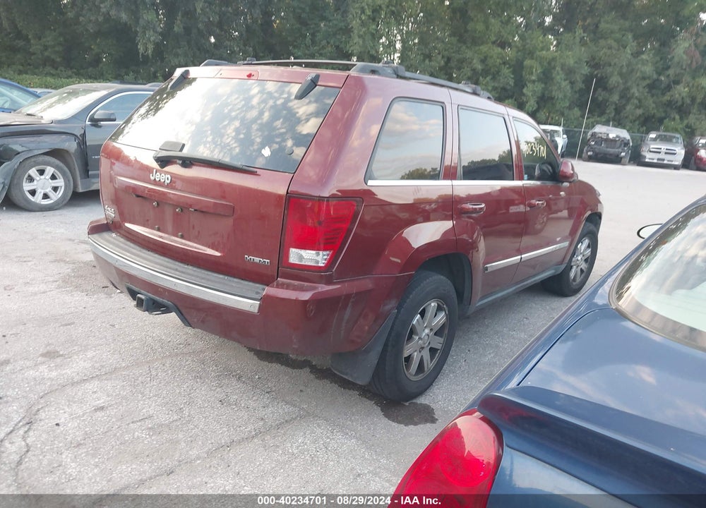 2008 JEEP GRAND CHEROKEE LIMITED VIN: 1J8HR58288C247426