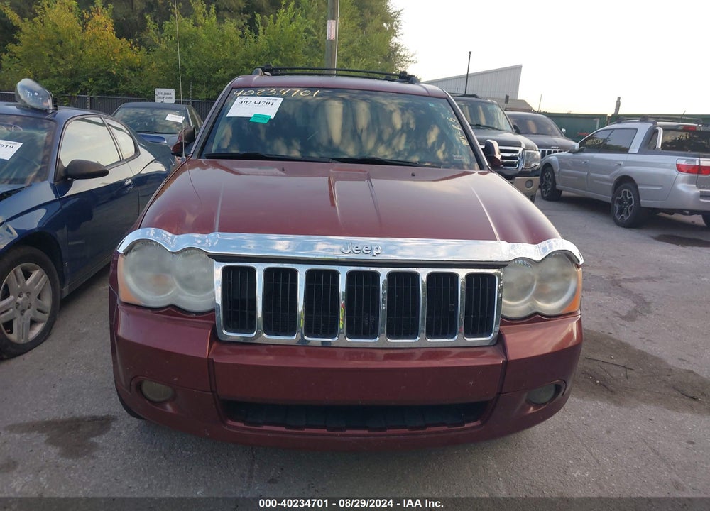 2008 JEEP GRAND CHEROKEE LIMITED VIN: 1J8HR58288C247426