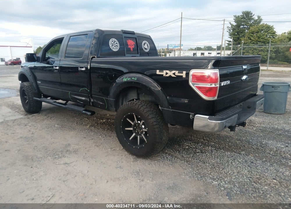 2011 FORD F-150 LARIAT VIN: 1FTFW1ET2BFC38532