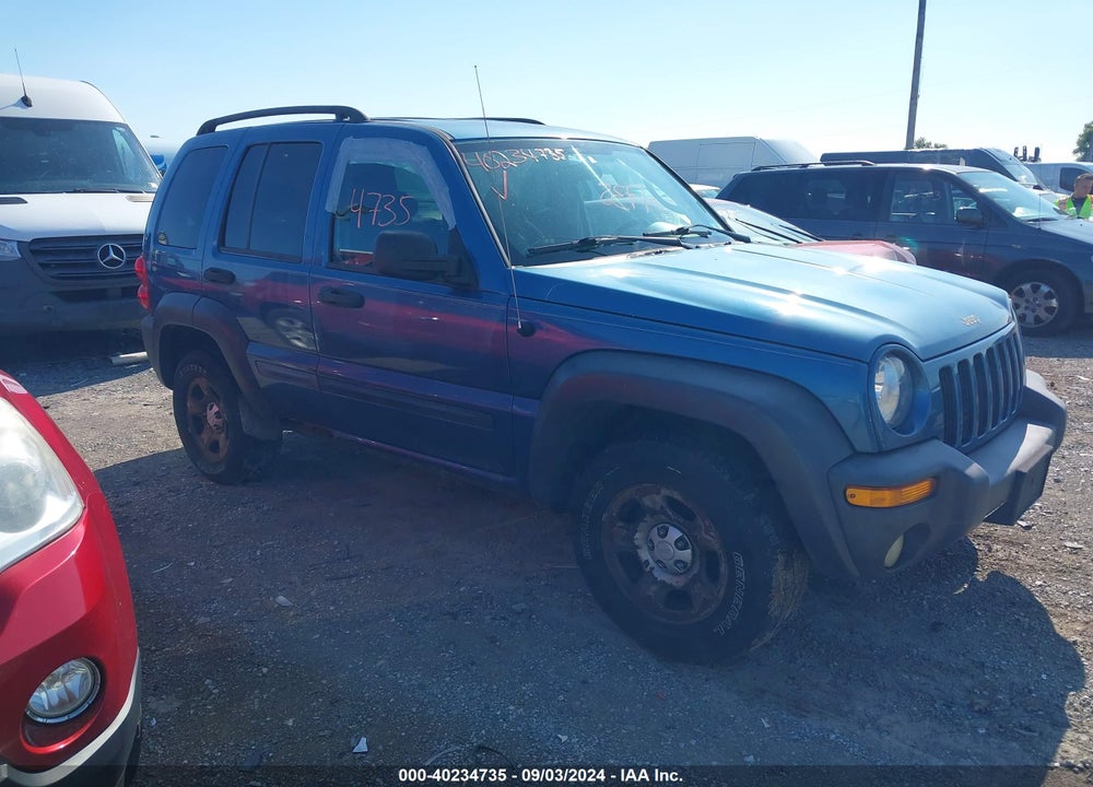 2003 JEEP LIBERTY SPORT VIN: 1J4GL48K73W505998