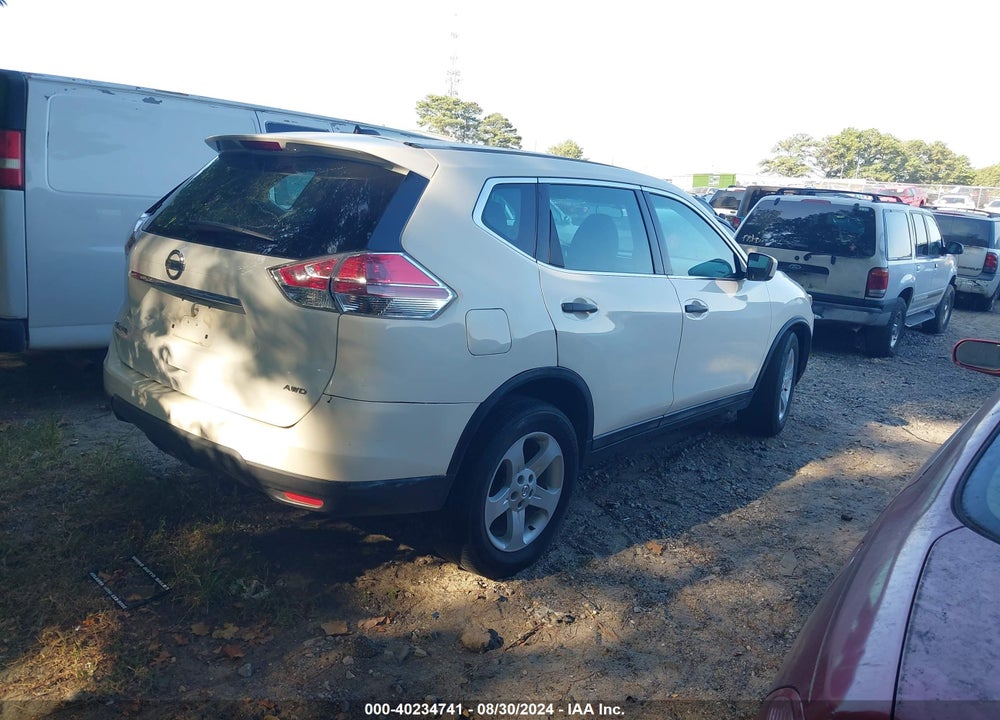 2016 NISSAN ROGUE S/SL/SV VIN: 5N1AT2MV9GC733374