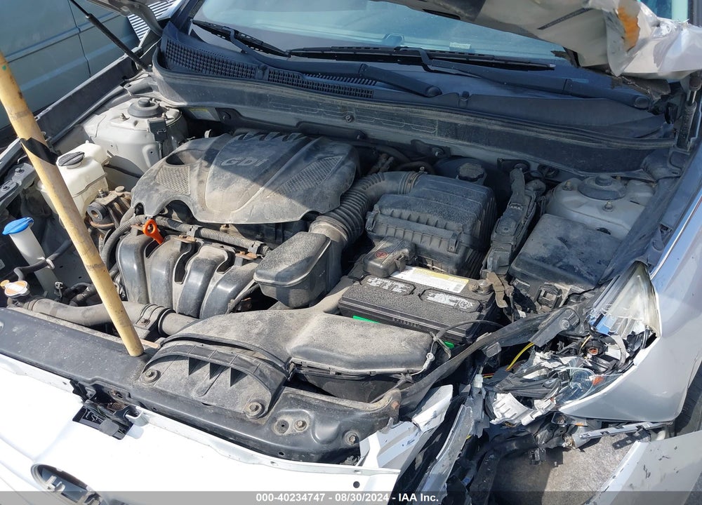 2011 HYUNDAI SONATA GLS VIN: 5NPEB4ACXBH281875