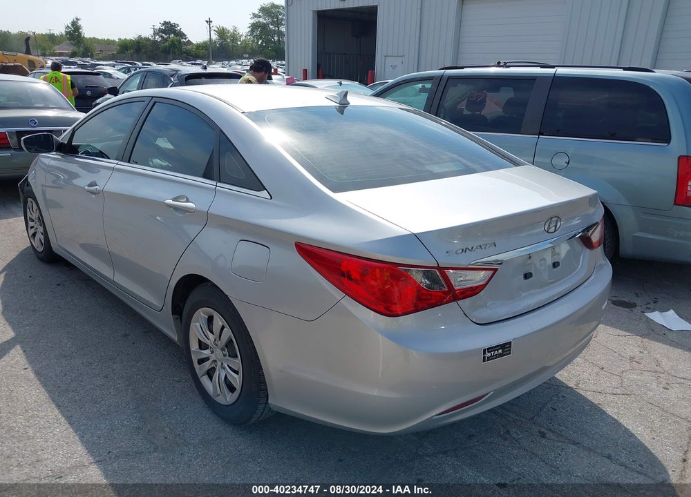 2011 HYUNDAI SONATA GLS VIN: 5NPEB4ACXBH281875