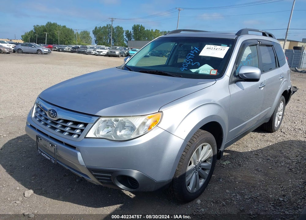 2012 SUBARU FORESTER 2.5X PREMIUM VIN: JF2SHADC5CH421148