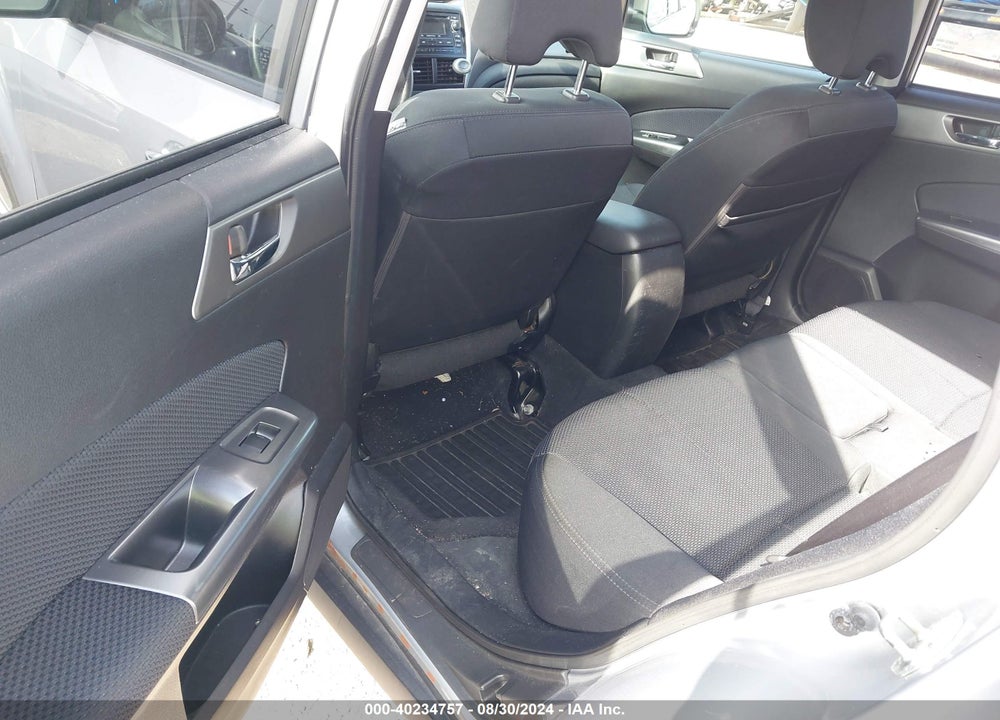 2012 SUBARU FORESTER 2.5X PREMIUM VIN: JF2SHADC5CH421148