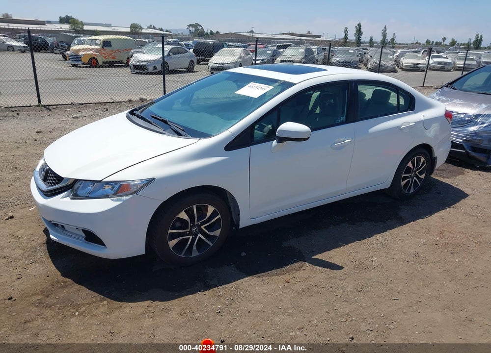 2015 HONDA CIVIC EX VIN: 19XFB2F86FE204671