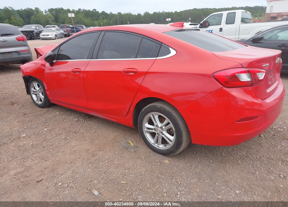 2018 CHEVROLET CRUZE LT AUTO VIN: 1G1BE5SMXJ7100261
