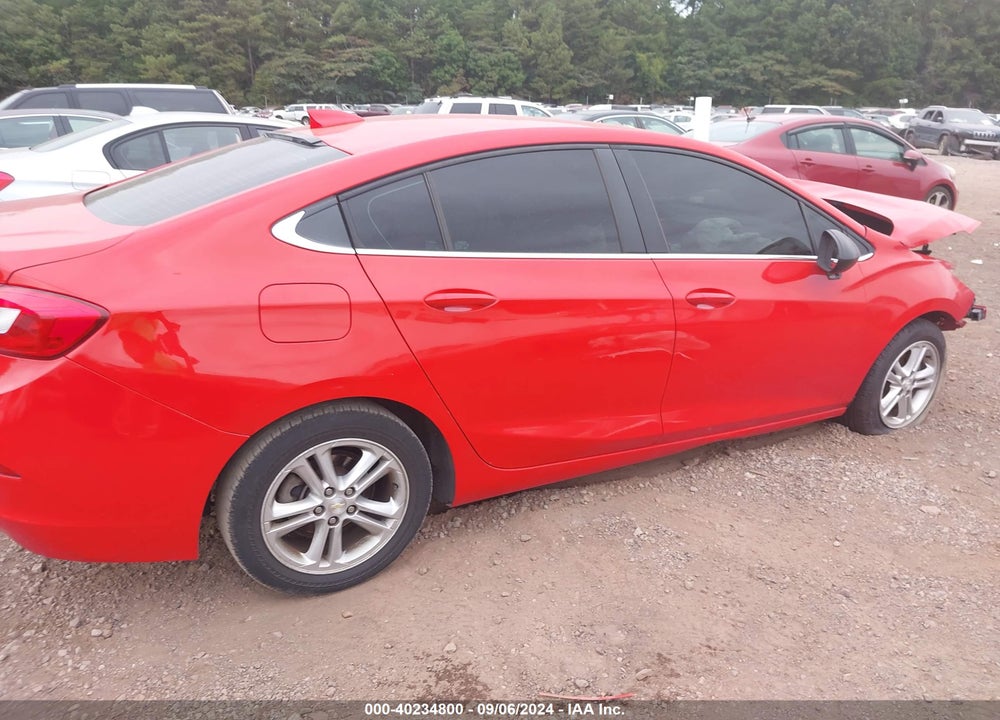 2018 CHEVROLET CRUZE LT AUTO VIN: 1G1BE5SMXJ7100261