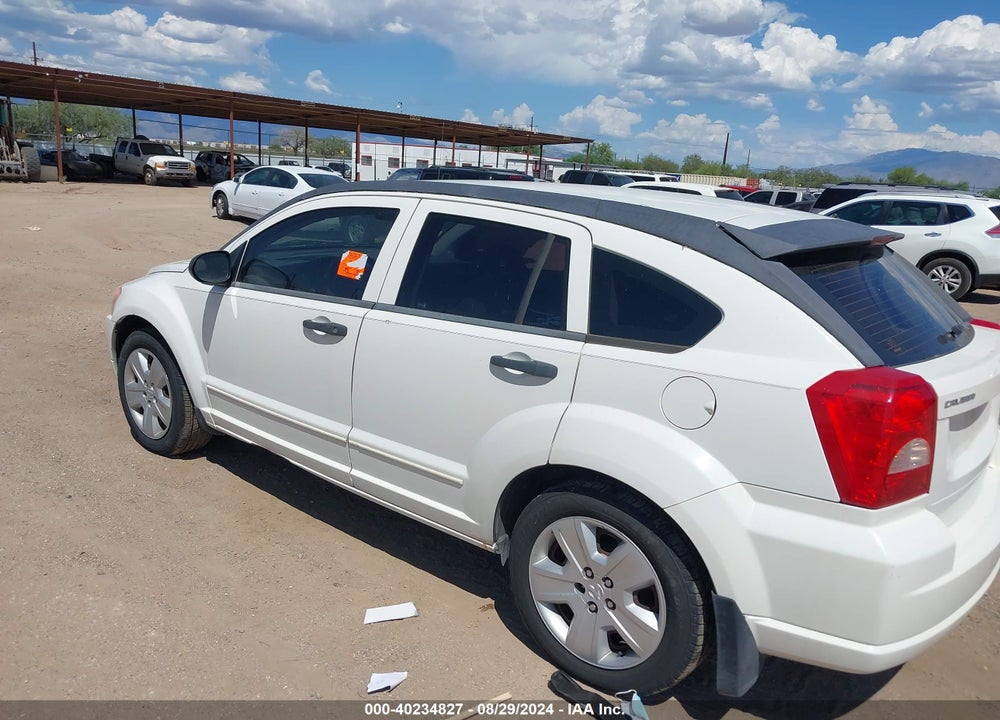 2007 DODGE CALIBER VIN: 1B3HB48B47D152491