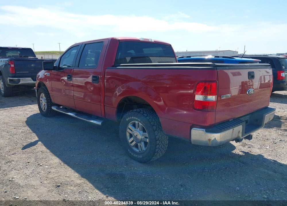 2008 FORD F-150 XLT VIN: 1FTPW14V68FA55540