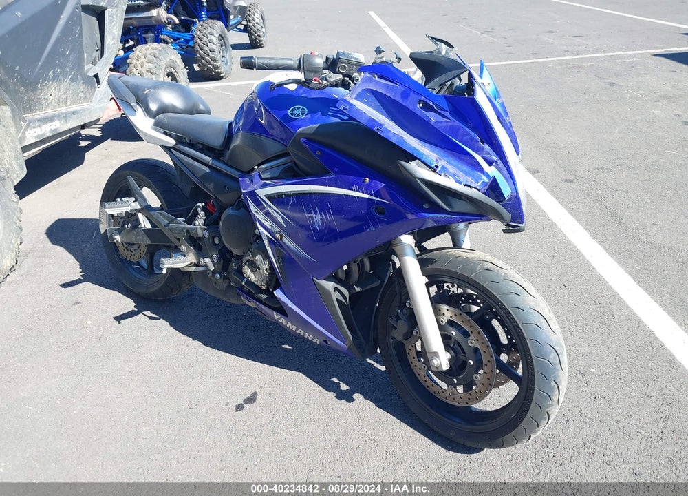 2009 YAMAHA FZ6 R VIN: JYARJ18E89A005668