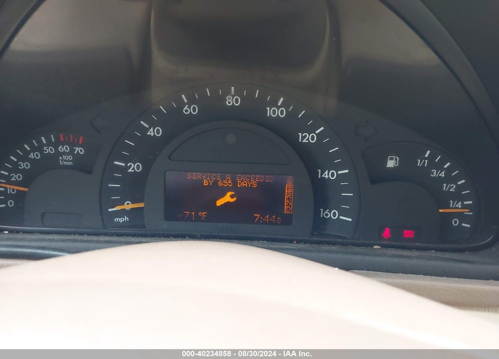 2003 MERCEDES-BENZ C 240 VIN: WDBRF81J13F370529