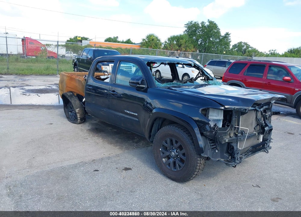 2022 TOYOTA TACOMA SR5 V6 VIN: 3TMCZ5ANXNM480756