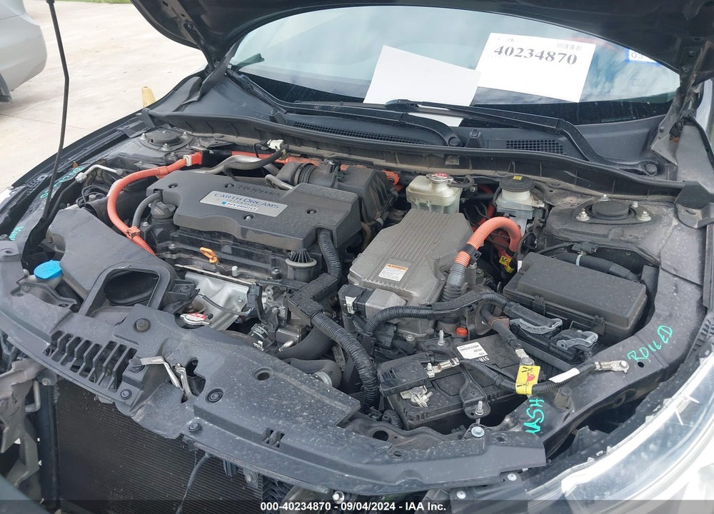 2017 HONDA ACCORD HYBRID VIN: JHMCR6F32HC008889
