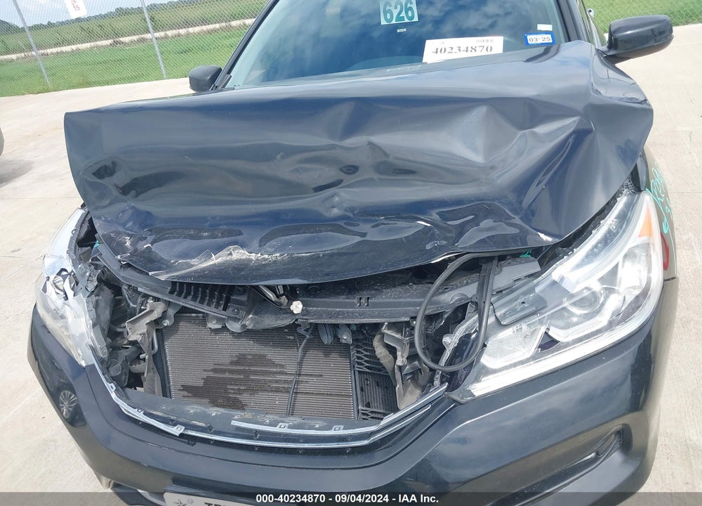 2017 HONDA ACCORD HYBRID VIN: JHMCR6F32HC008889