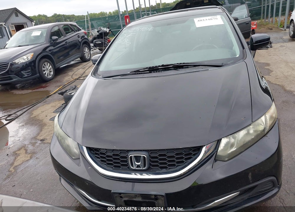 2015 HONDA CIVIC SE VIN: 19XFB2F7XFE208374