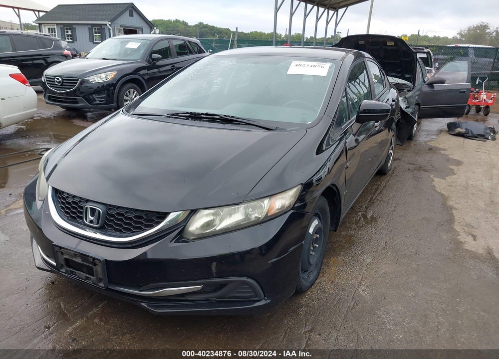 2015 HONDA CIVIC SE VIN: 19XFB2F7XFE208374