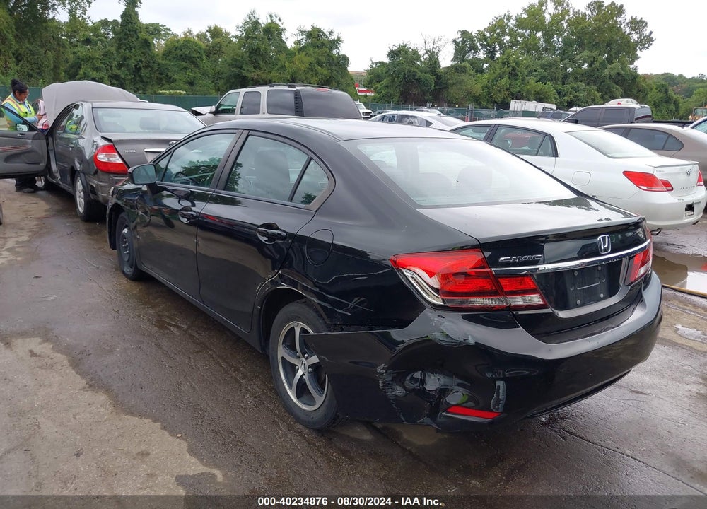 2015 HONDA CIVIC SE VIN: 19XFB2F7XFE208374