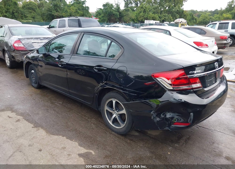 2015 HONDA CIVIC SE VIN: 19XFB2F7XFE208374