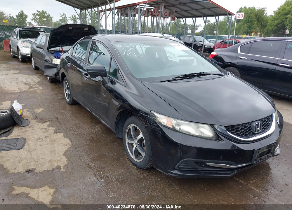 2015 HONDA CIVIC SE VIN: 19XFB2F7XFE208374