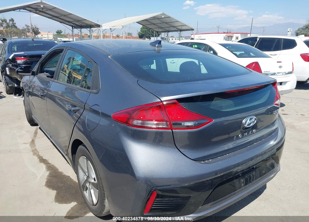 2019 HYUNDAI IONIQ HYBRID BLUE VIN: KMHC65LC2KU179650