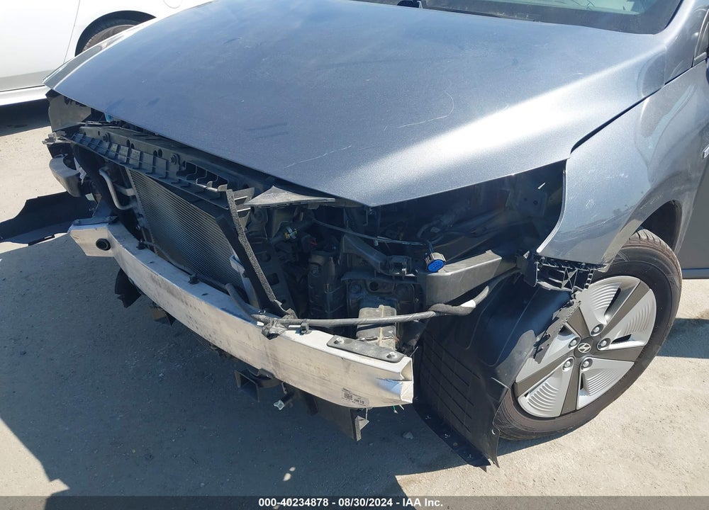 2019 HYUNDAI IONIQ HYBRID BLUE VIN: KMHC65LC2KU179650