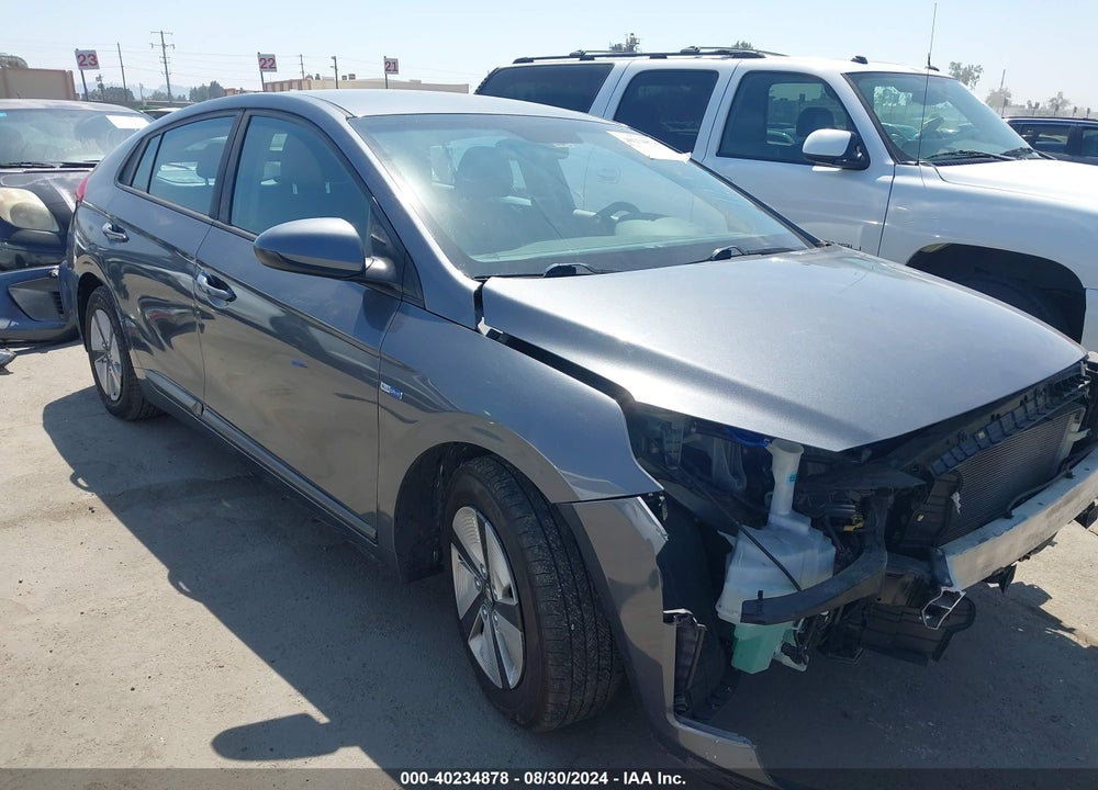 2019 HYUNDAI IONIQ HYBRID BLUE VIN: KMHC65LC2KU179650