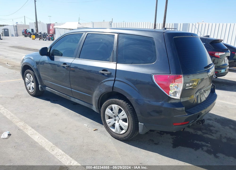 2010 SUBARU FORESTER 2.5X VIN: JF2SH6AC9AH718454