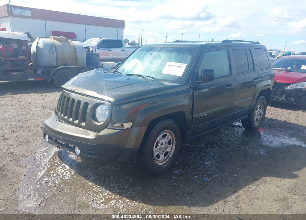 2016 JEEP PATRIOT SPORT VIN: 1C4NJRBB1GD572980